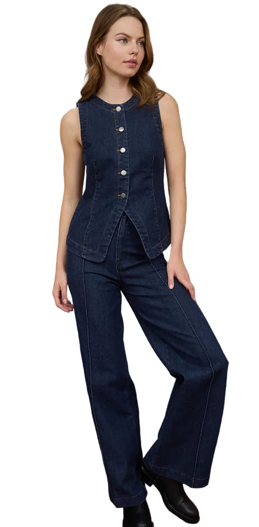 Kari Front Seam Vest