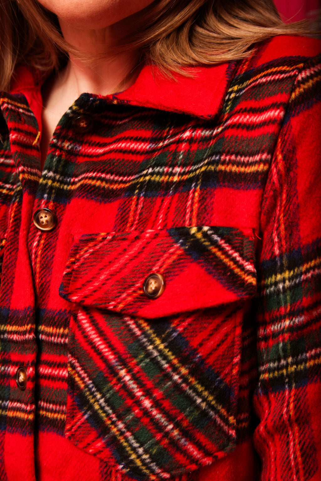 Tree Farm Plaid Shacket