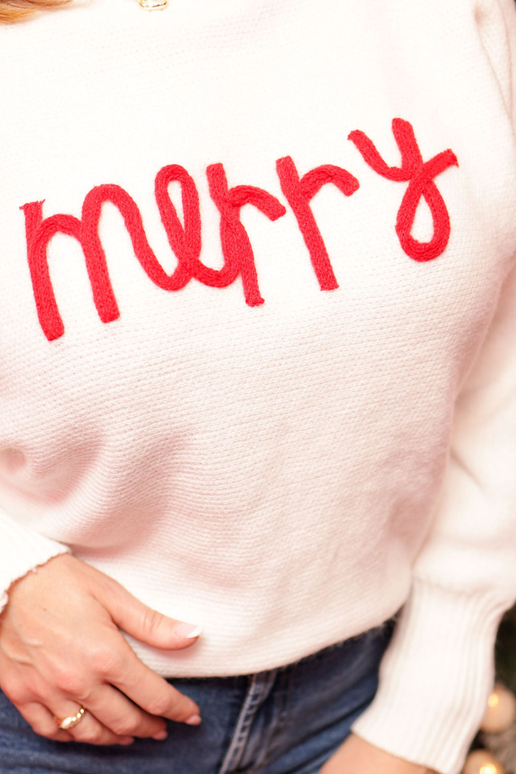 In my Merry Era Sweater
