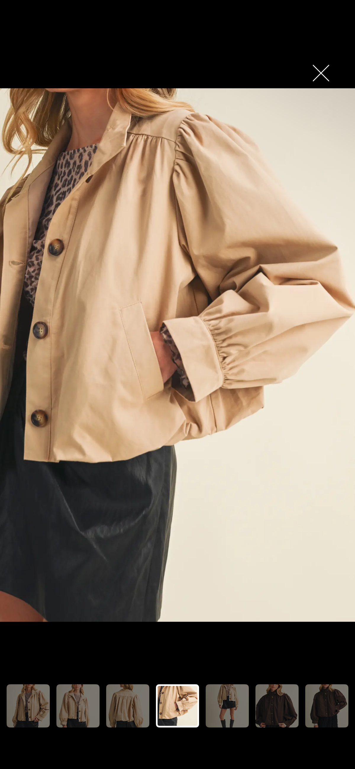 Frankie Funnel neck jacket