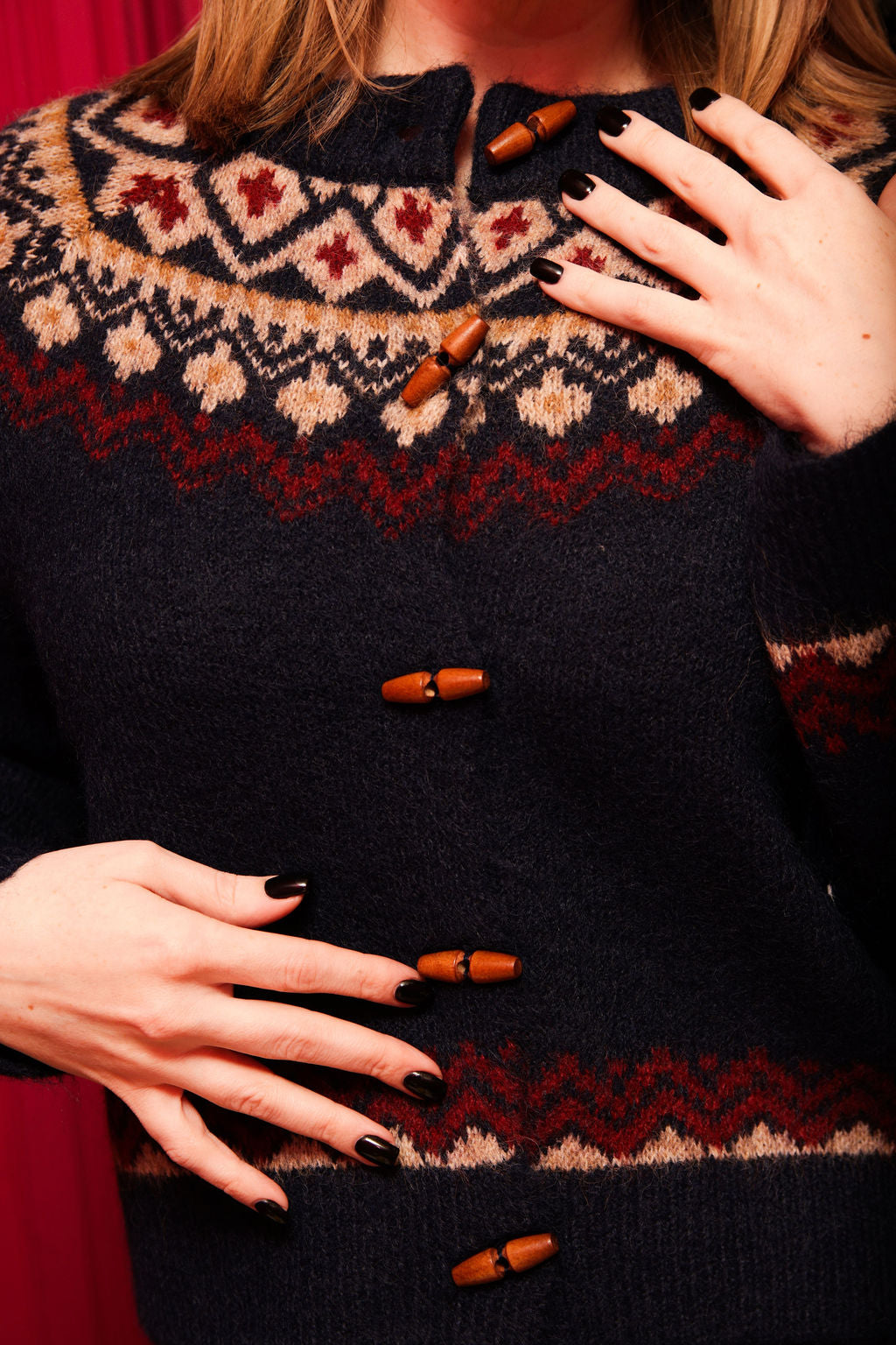 Tis’ Season Toggle Sweater