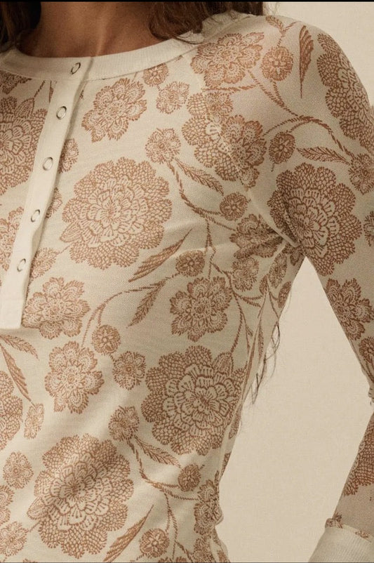 Fauna Flora Mesh Top