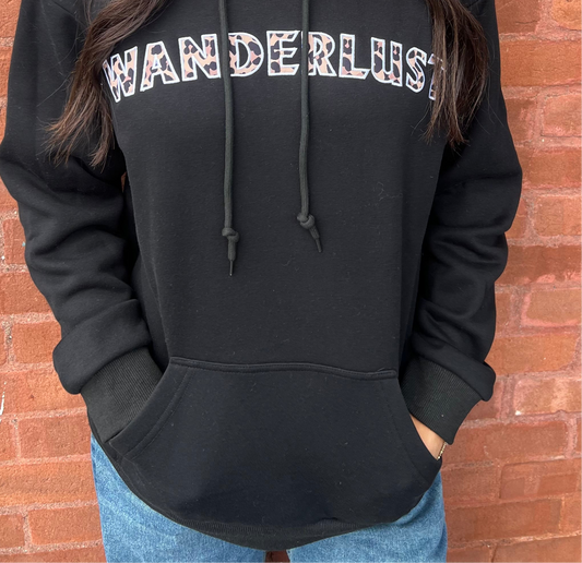 Wanderlust Patch Hoodie