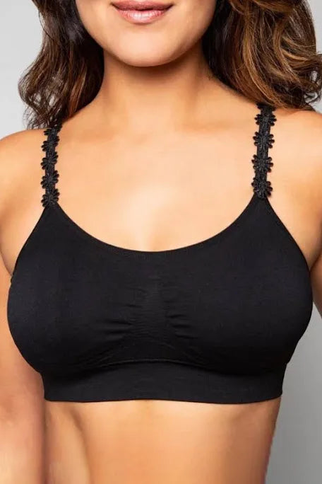 Strap its one size bra / flower strap