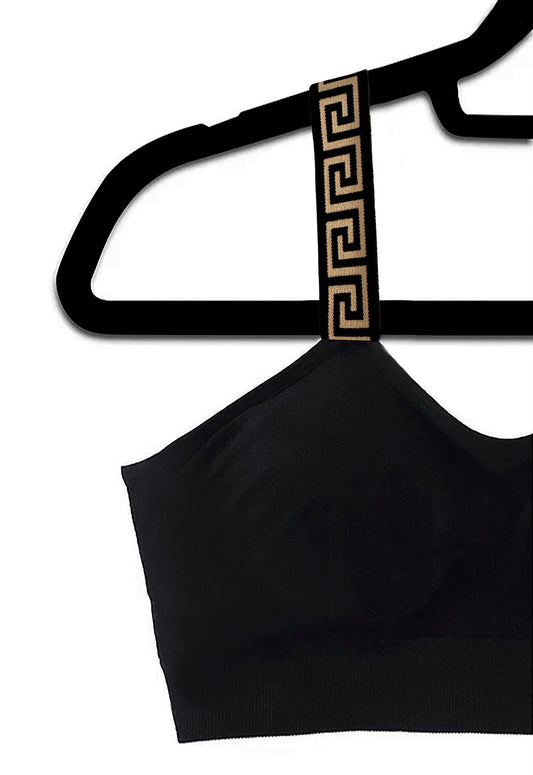 Strap its one size bra Black Lux