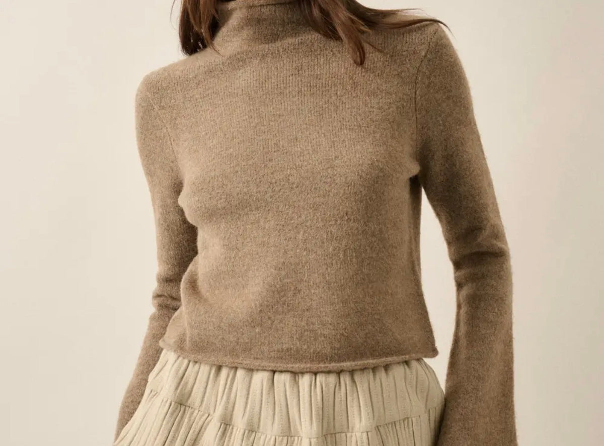 Bardot Funnel Neck Sweater