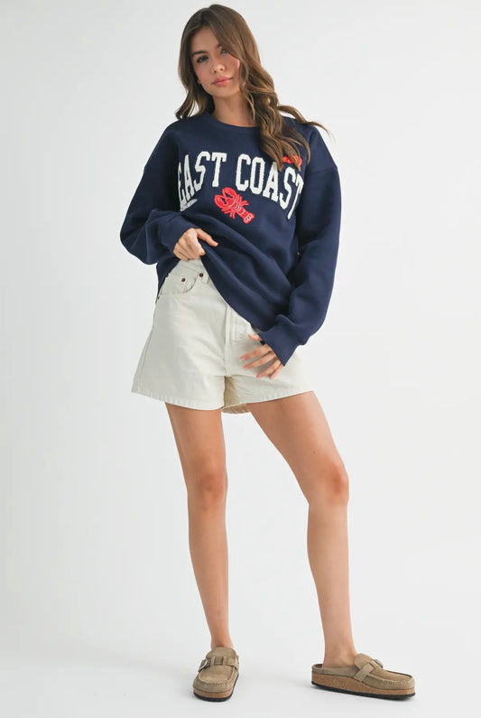 East Coast “Lobstah” Crewneck