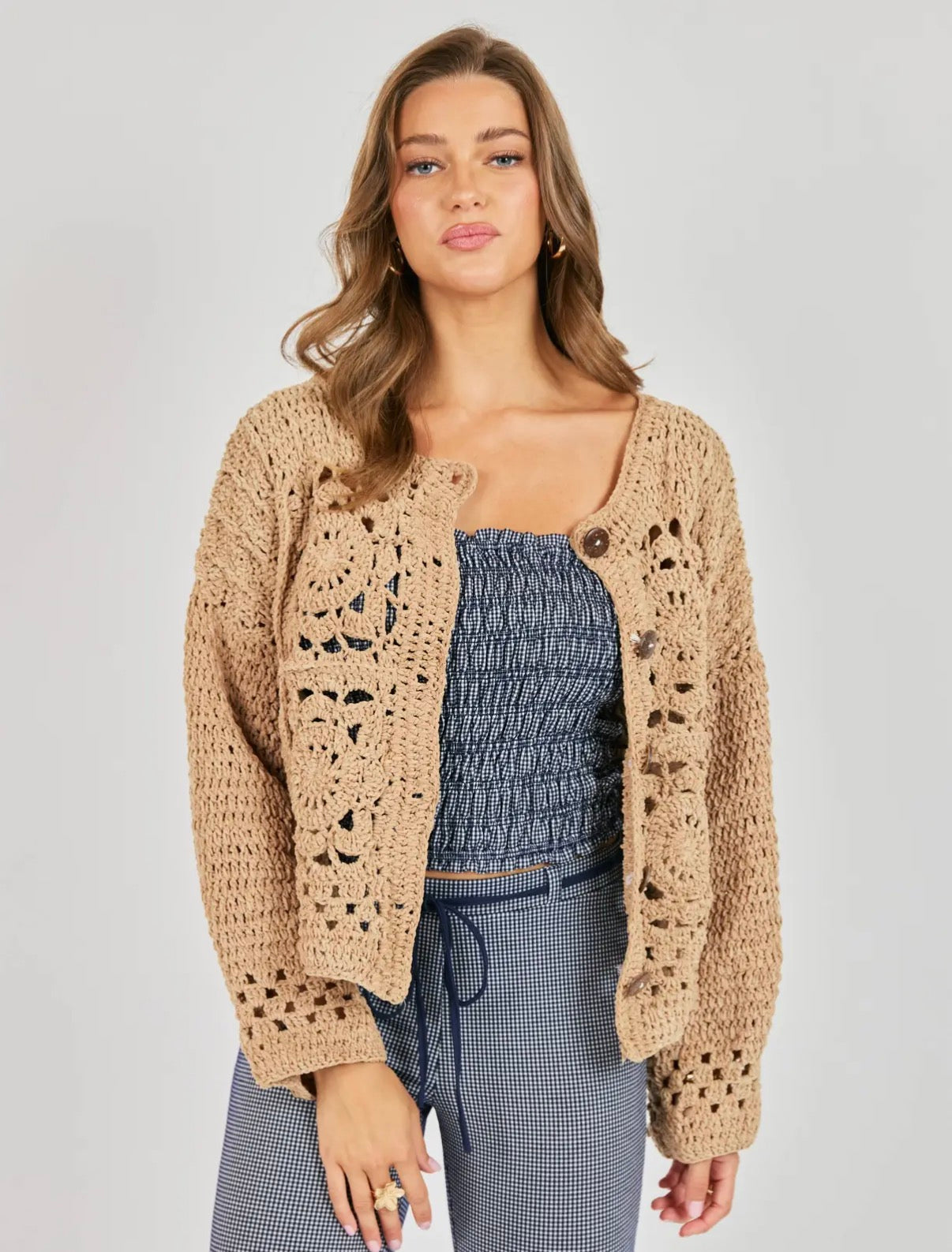 Sienna Hand-Knit Cardigan
