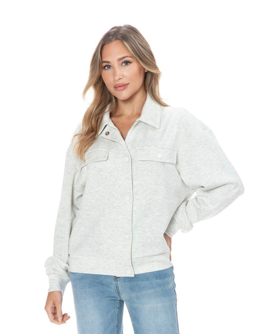 Second Skin Snap Front Jacket