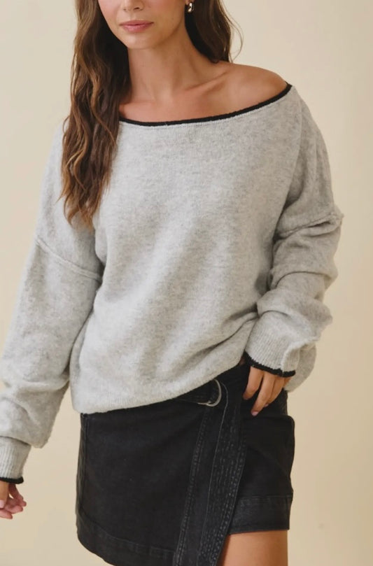 Taylor Off the Shoulder Sweater Restock!
