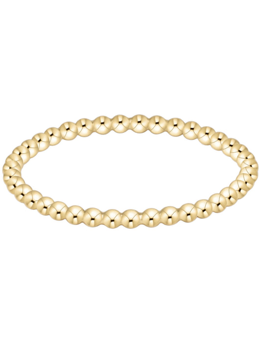 enewton classic gold 1.5mm Bead Ring