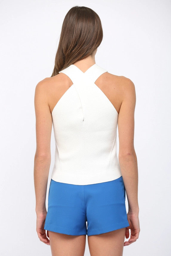 Crisscross Halter Top