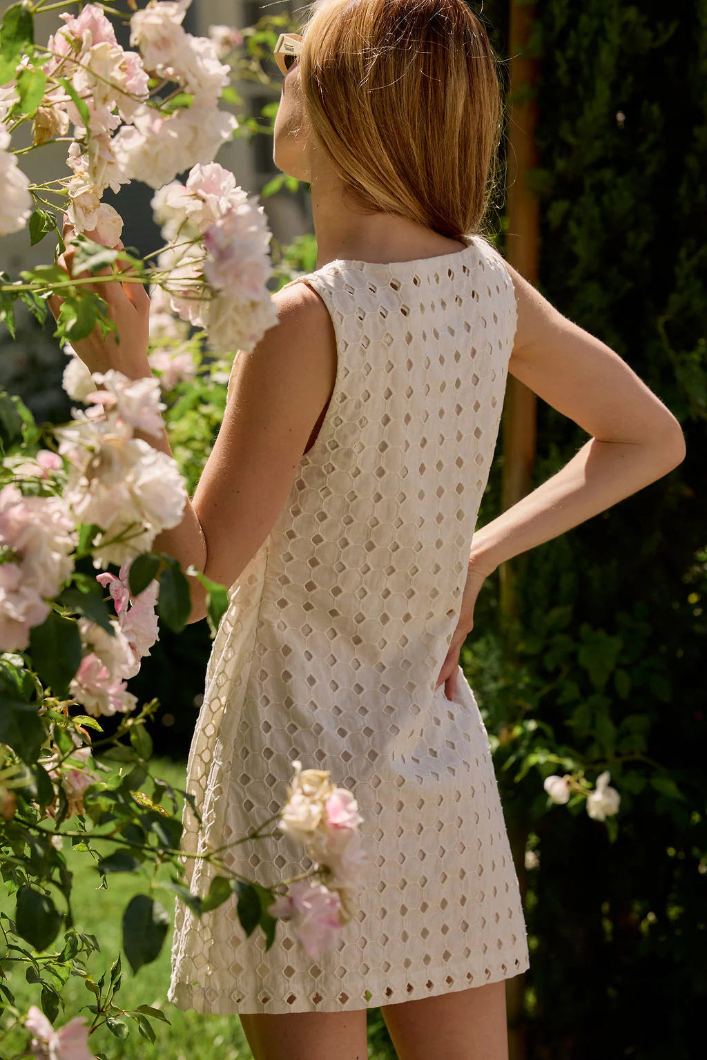 Dalia Eyelet Dress