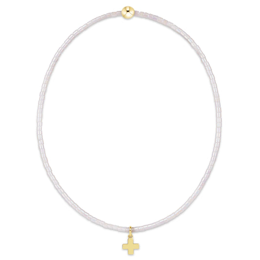enewton hope classic signature cross small gold charm