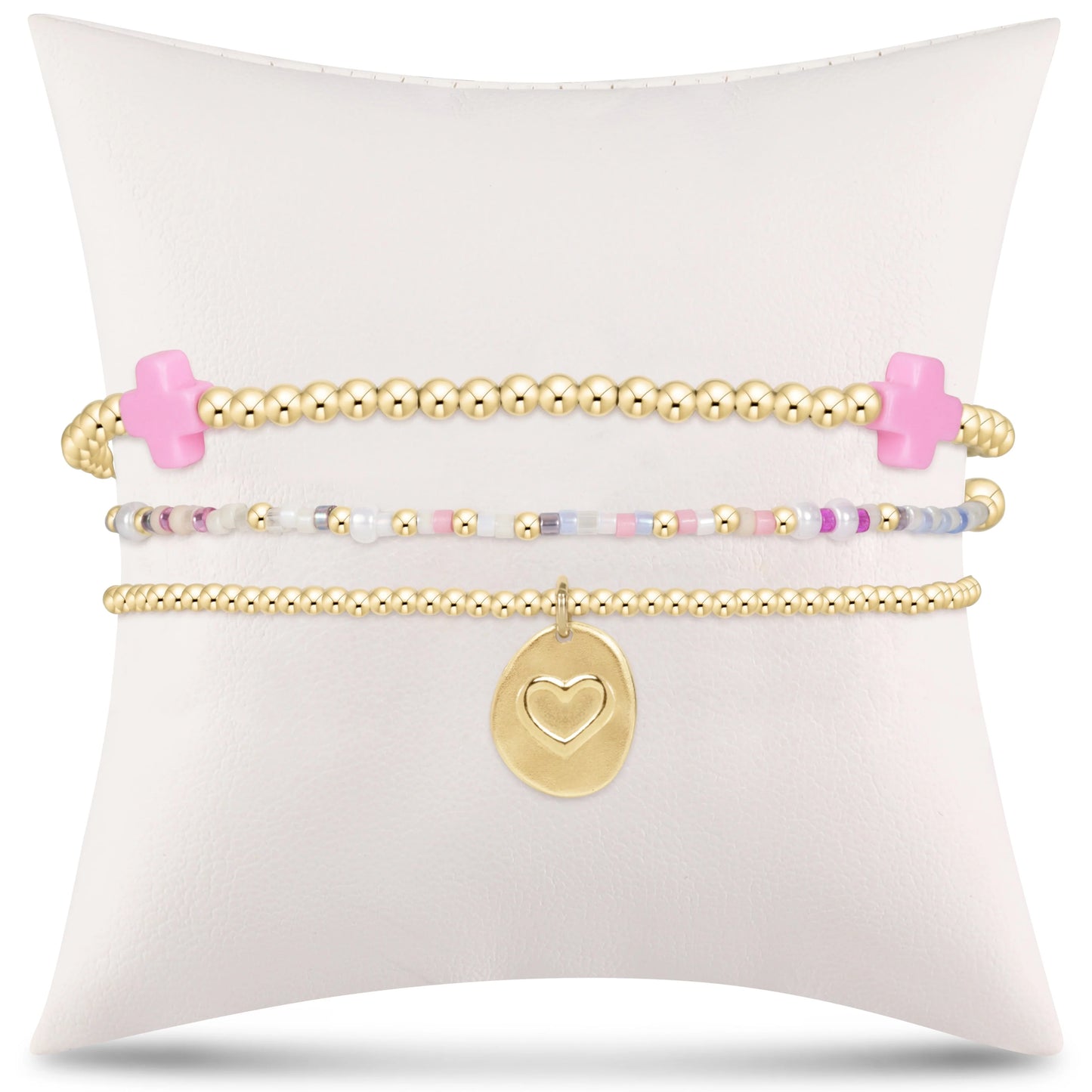 enewton signature small cross bracelet- 2mm