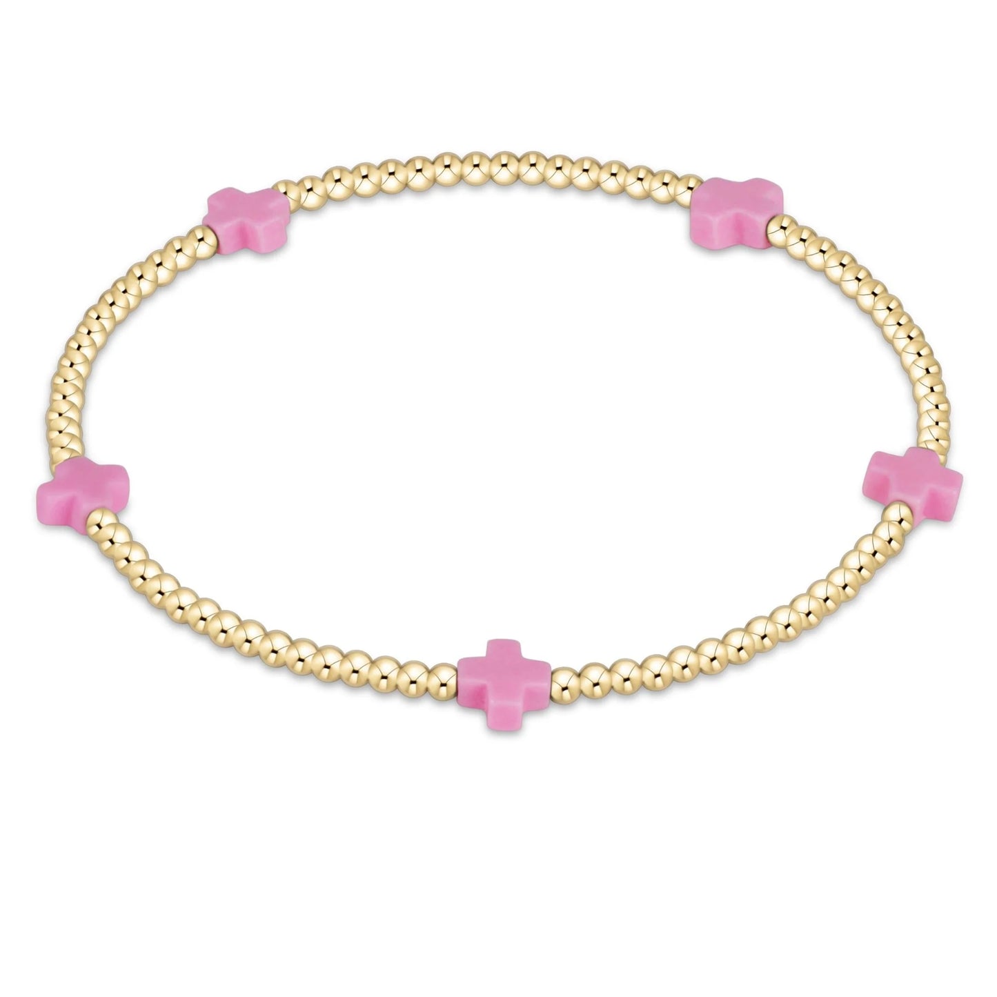 enewton signature cross bracelet- 2mm