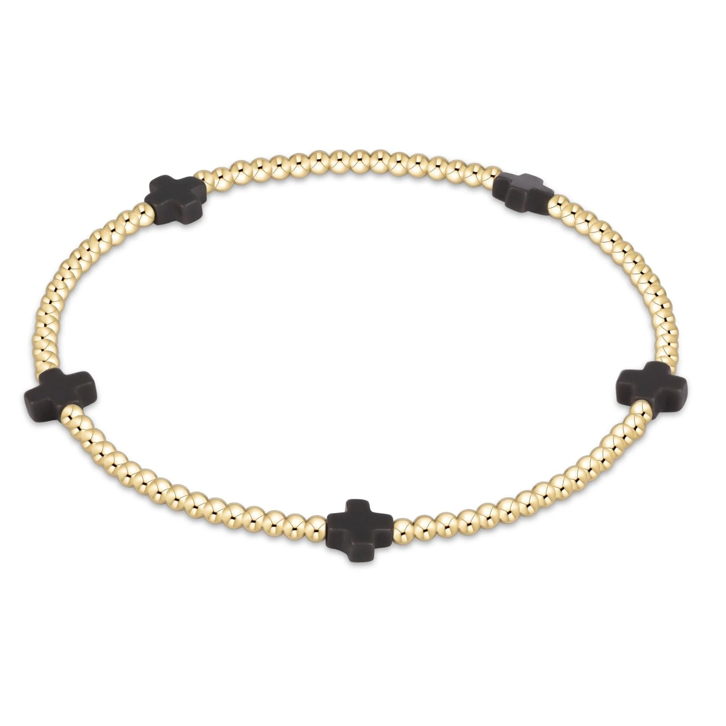enewton signature cross bracelet- 2mm