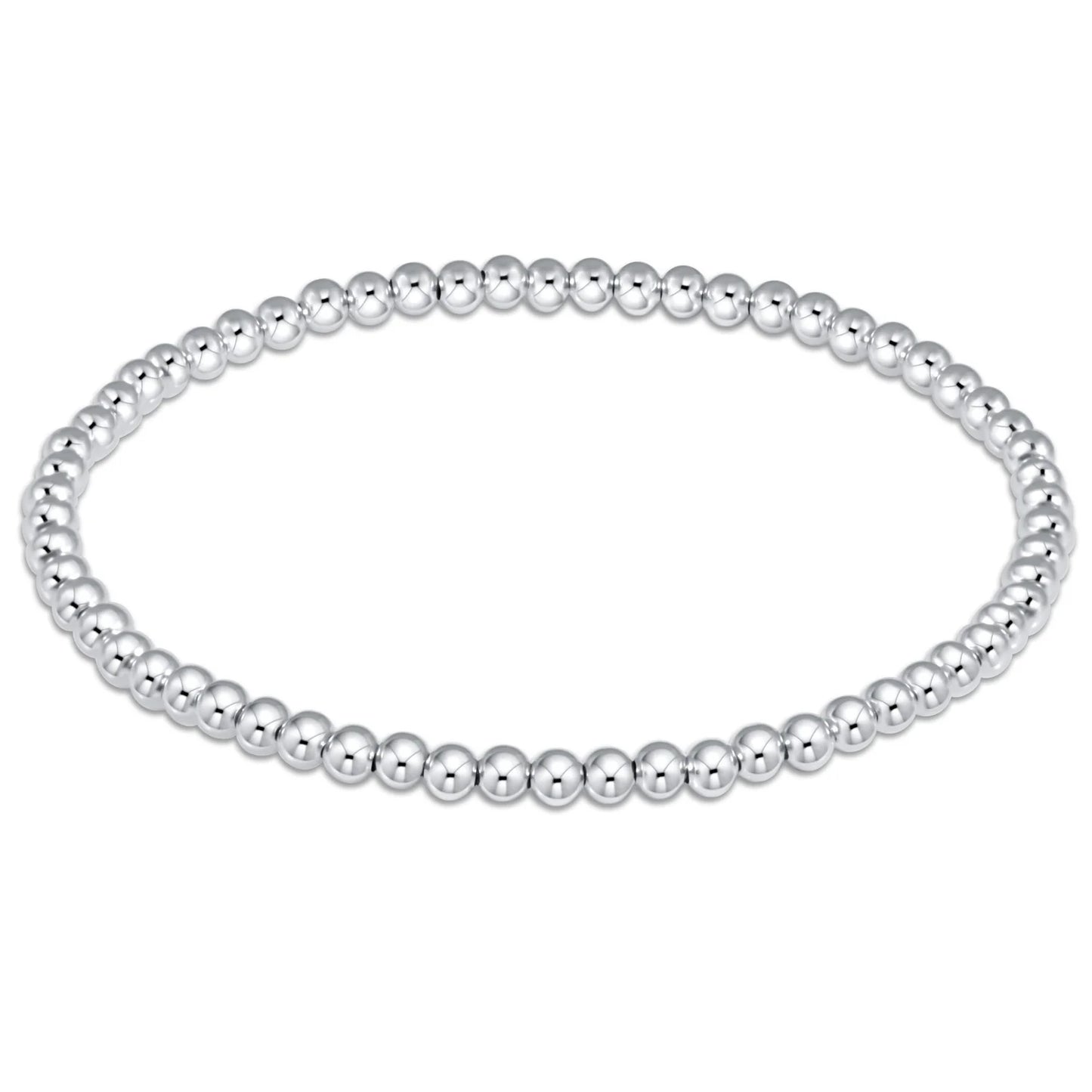 enewton classic sterling 3mm bead bracelet