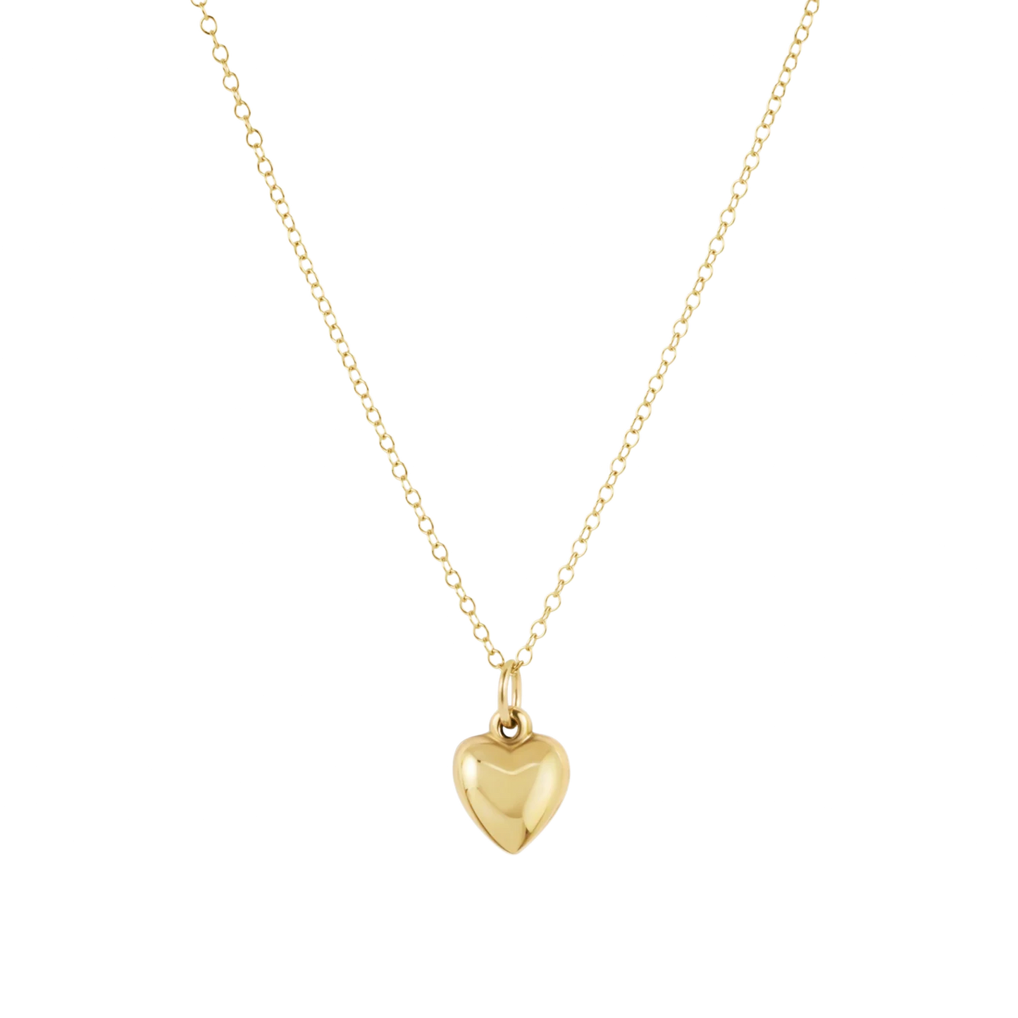 enewton 16" necklace gold love plush small gold charm