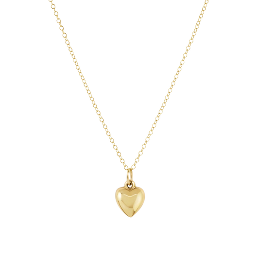 enewton 16" necklace gold love plush small gold charm