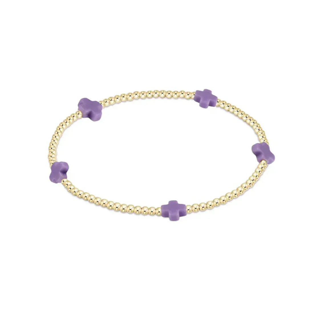 enewton signature cross bracelet- 2mm