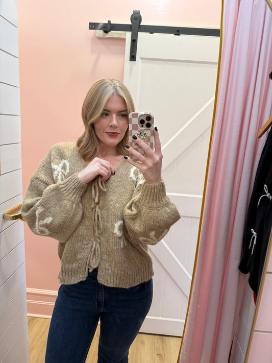 Tied with a Bow Cardigan
