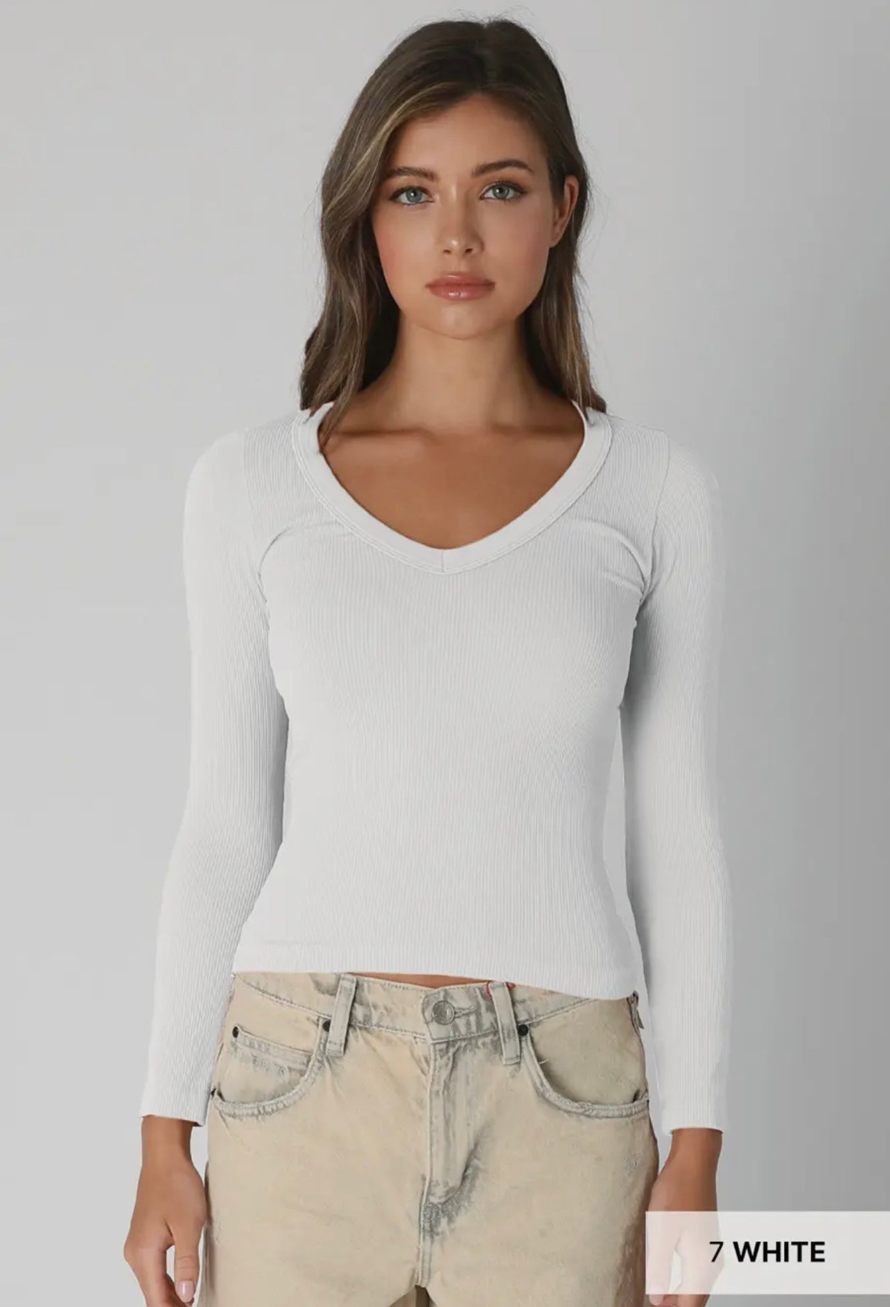 Ribbed Long Sleeve. Restocked
