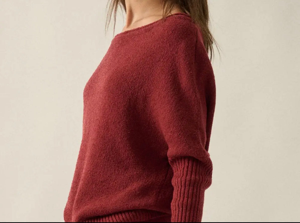 Mulberry Off The Shoulder Top