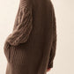 Brigitte Cable Knit Duster