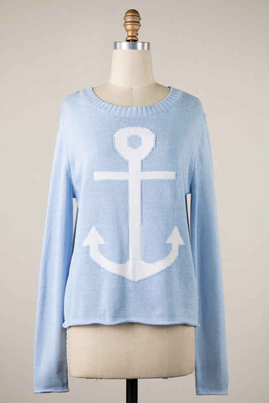 Anchors Away! Sweater