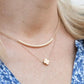 enewton 16" necklace - Bliss Bar Gold