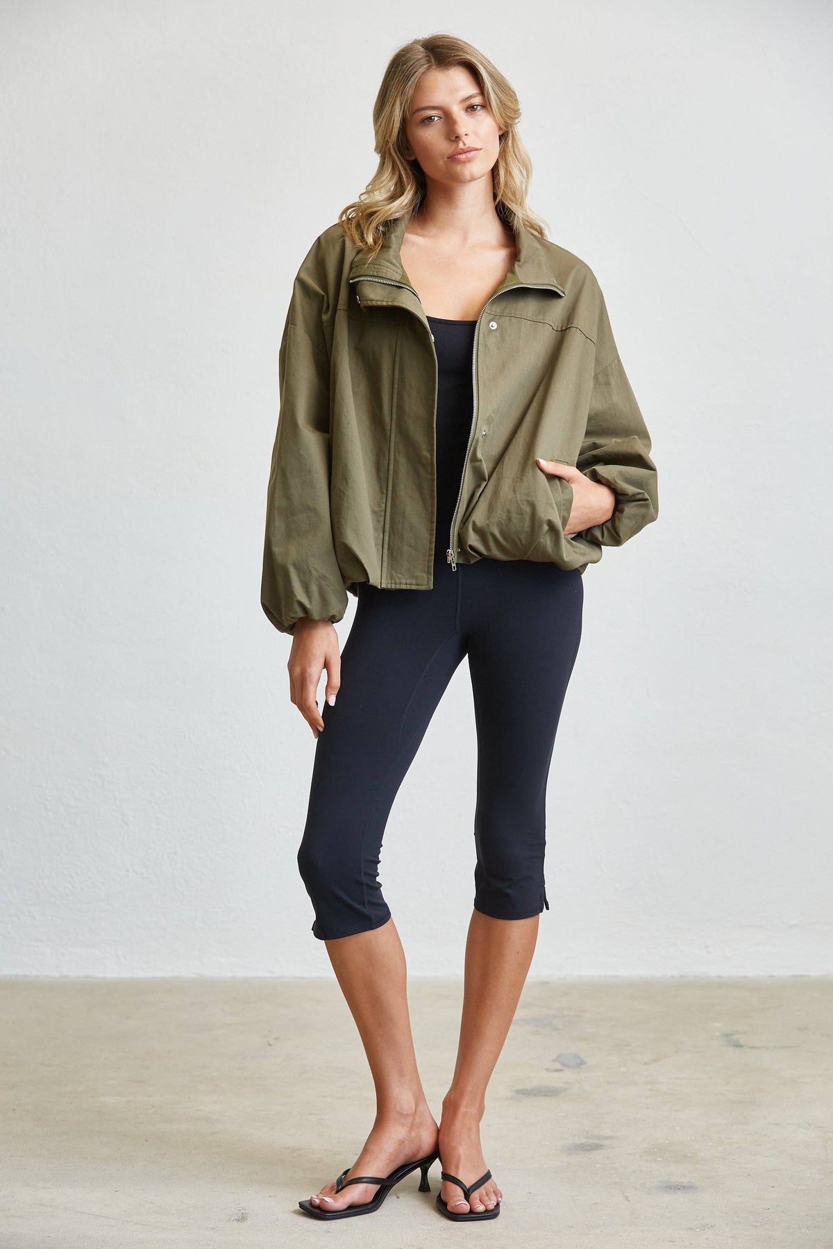 Adele Funnel Neck Jacket