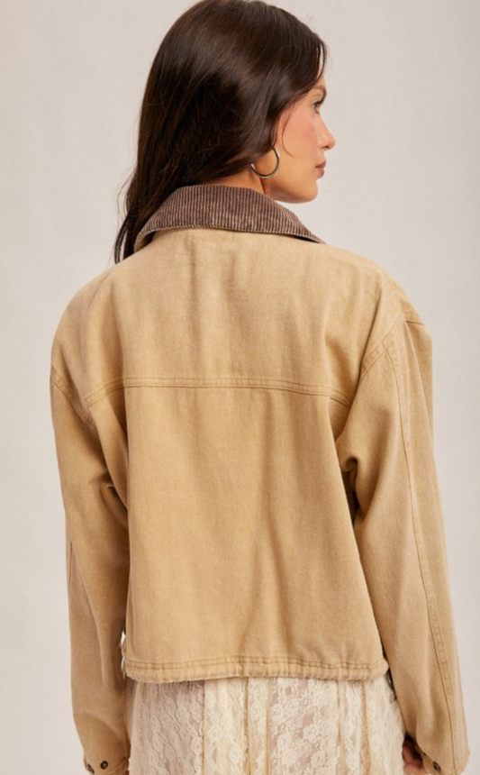 Chill in the Air Crop Jacket