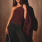 Sloan Chiffon Cape