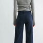 Tate Navy Patch Pocket Trousers
