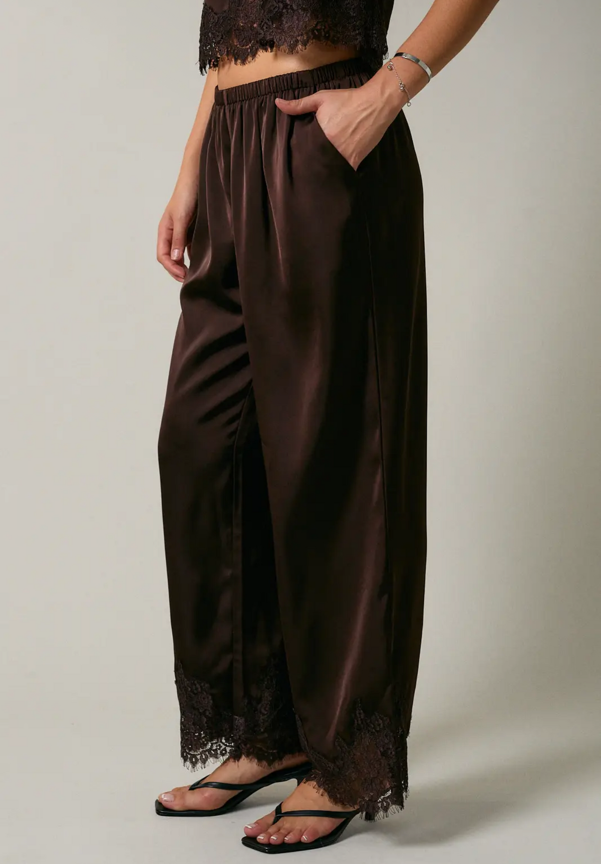 About Last Night Satin pant