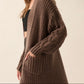 Brigitte Cable Knit Duster