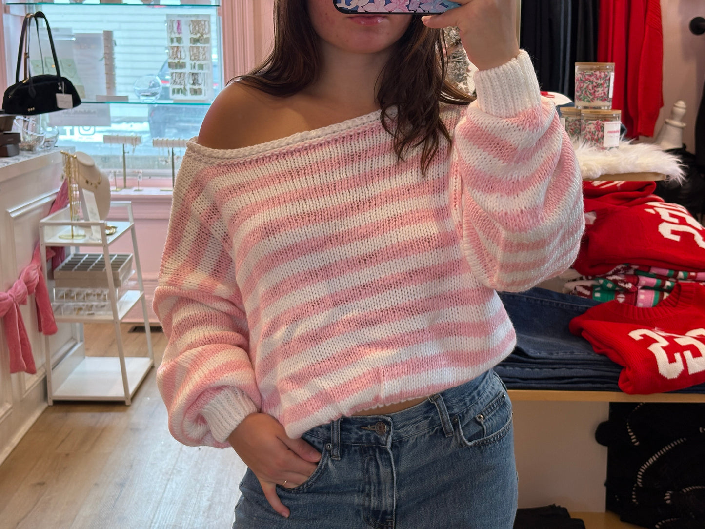 Maddie Striped Sweater