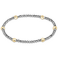 Presence silver faceted hematite 2mm