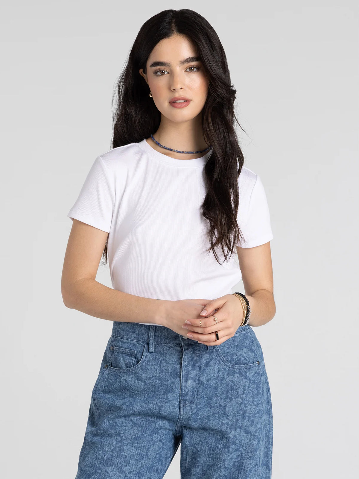 Annie Ribbed Tee - The must have basic for Fall