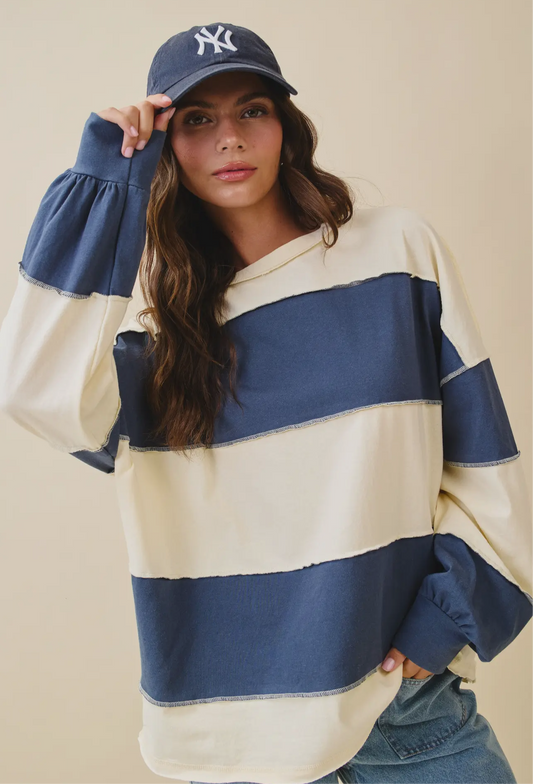 Unlocked Color Block Shirt