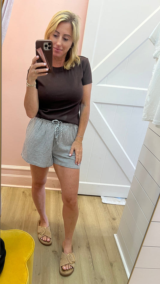 Caelis Gingham Shorts