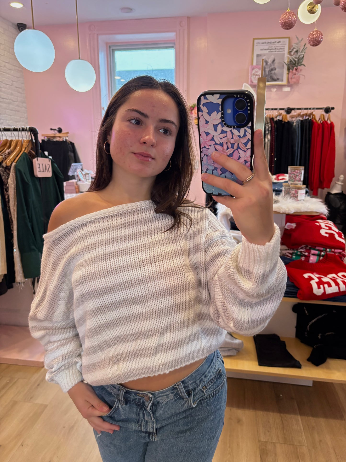 Maddie Striped Sweater