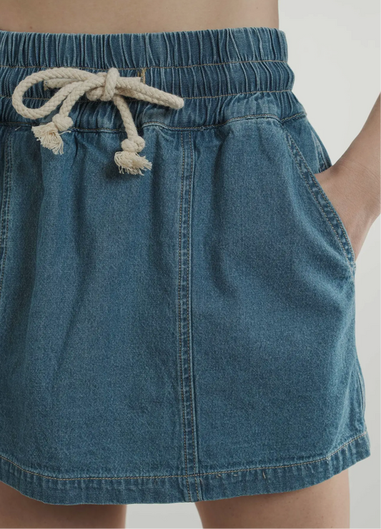 True Blue  Skort