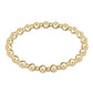 Enewton classic grateful pattern 5mm bead bracelet - Gold