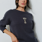 Beaded Martini Sweater