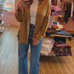 In The Orchard Suede Button Down