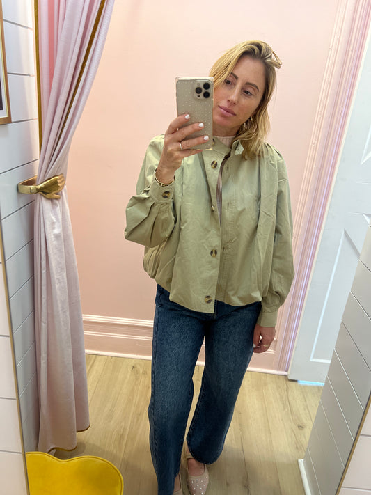 Bubble Hem Jacket