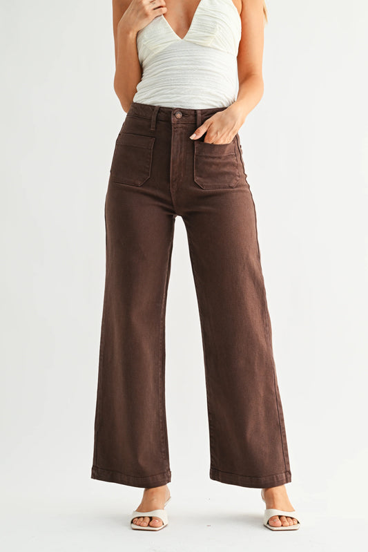 Cocoa Patch Pocket Denim