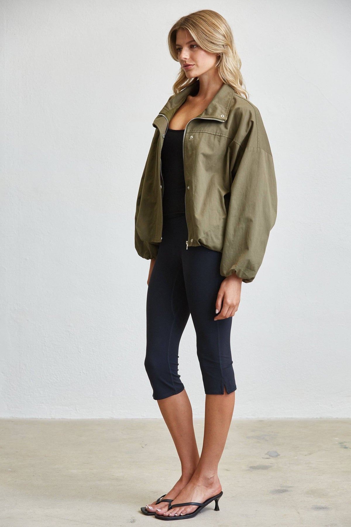 Adele Funnel Neck Jacket